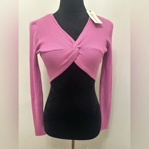 NWT Freshman 1996 Cropped Sweater, Size Small